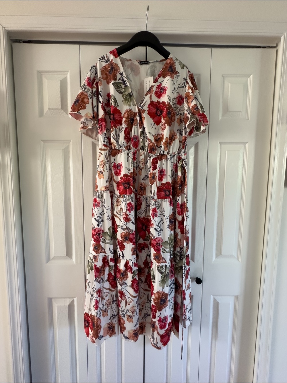 Simplee Plus Floral Dress
